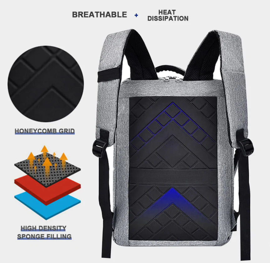 USB Charging Anti-Theft Backpack for Travel & Laptops