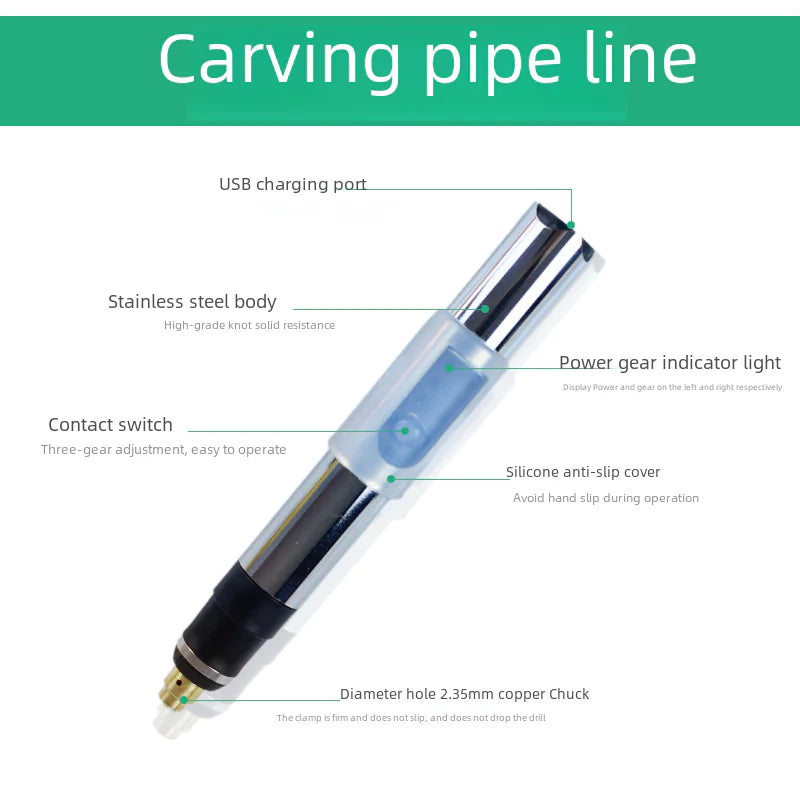 Mini Electric Nail Drill and Polishing Tool
