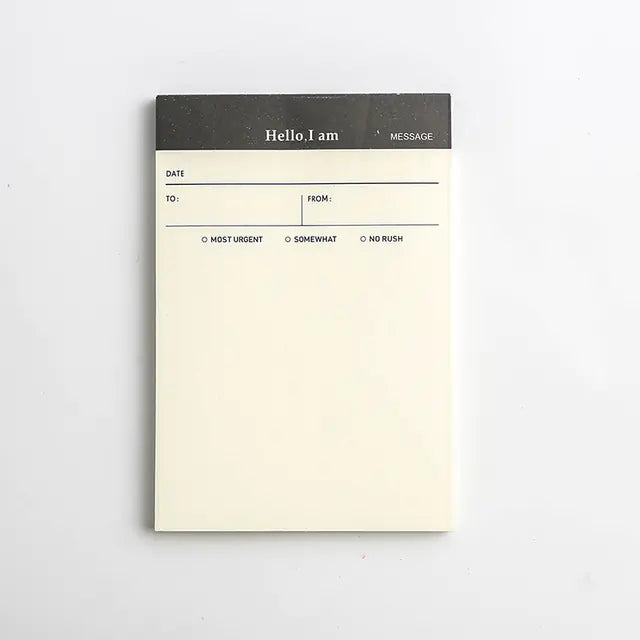 Creative Daily Schedule Memo Pad and Planner Stickers