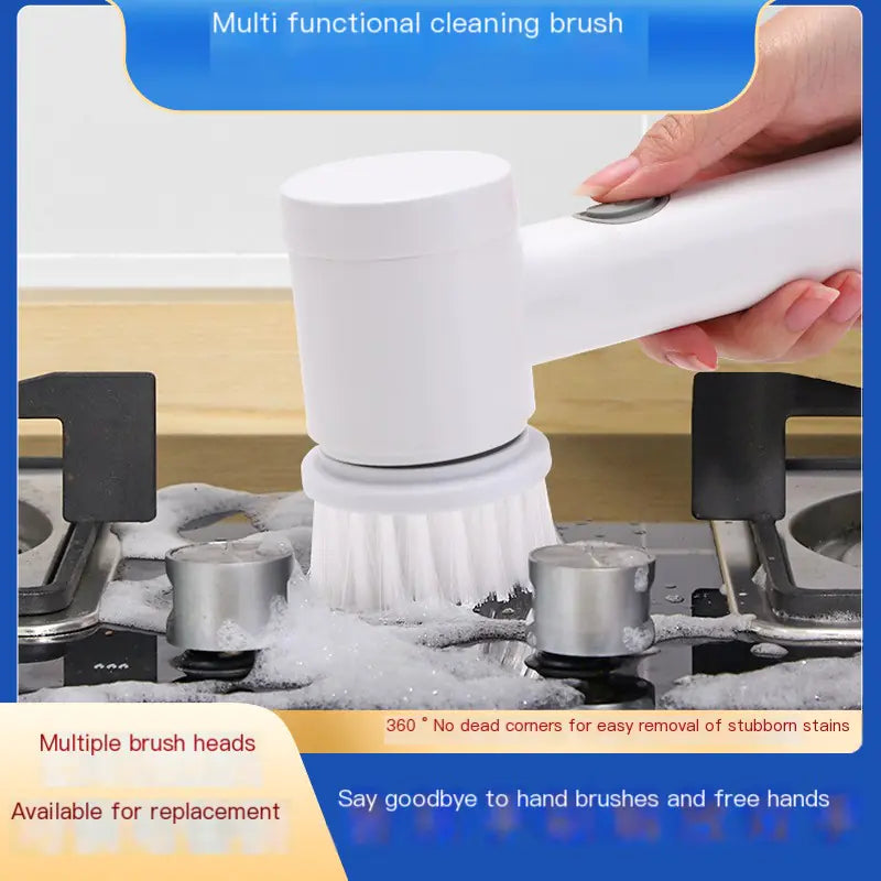 Electric Multifunctional Cleaning Brush for Home Use