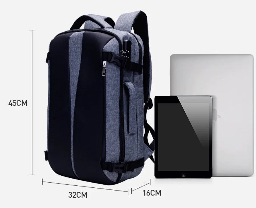 USB Charging Anti-Theft Backpack for Travel & Laptops