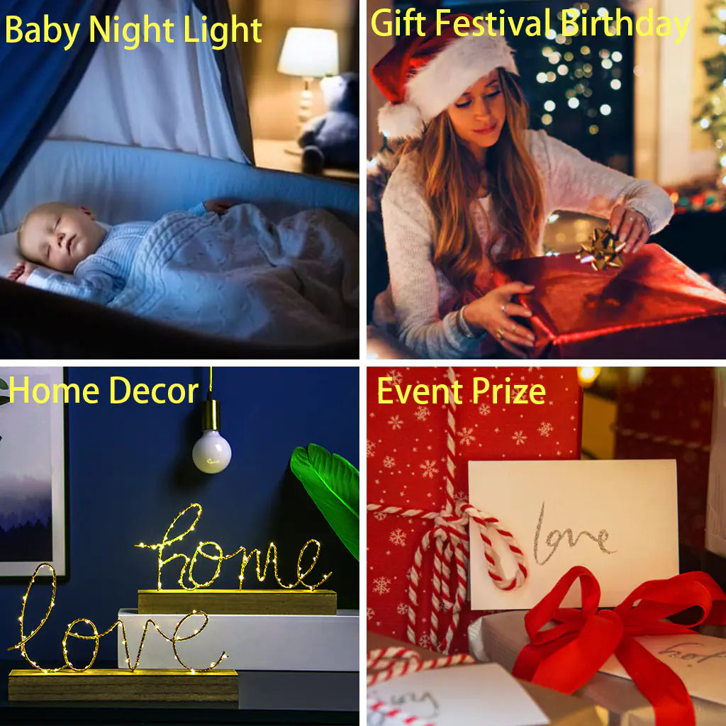 3D Spaceship LED Touch Lamp - Colorful Decor Light